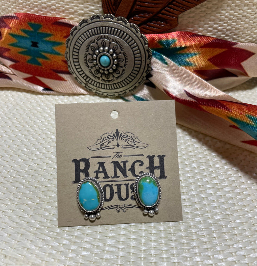 Southern Girl Turquoise Stud Collection