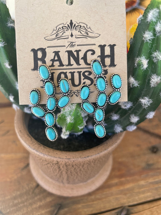 Wild Cactus Earrings