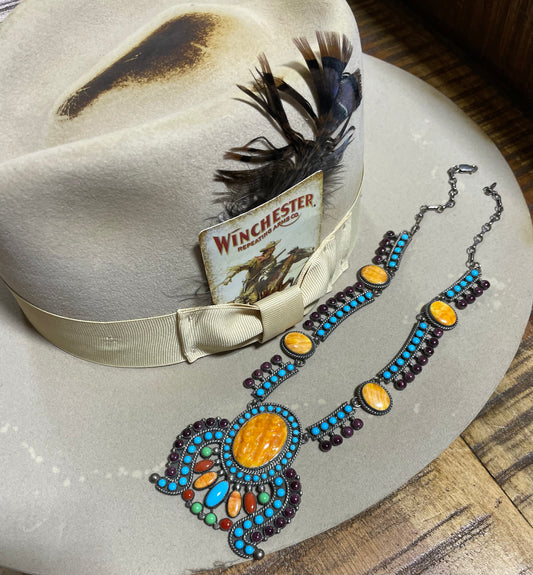 Montana Sunrise Turquoise Necklace
