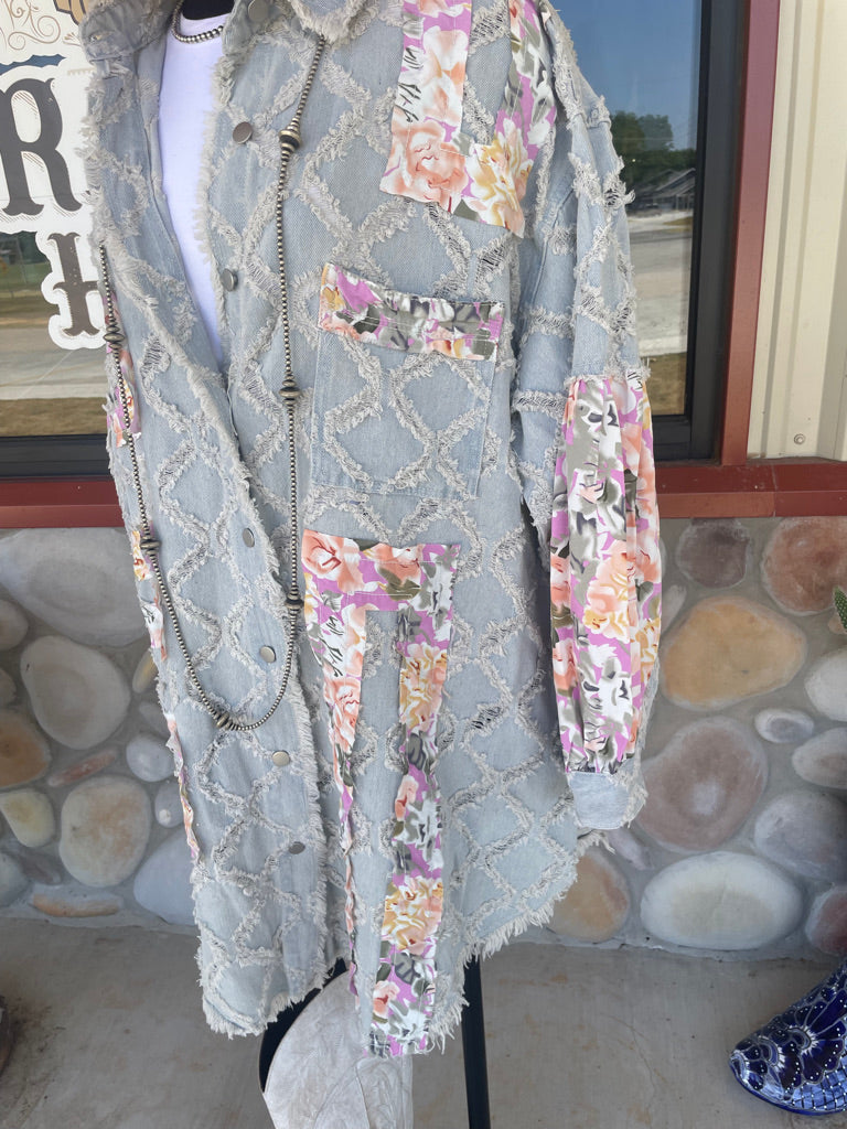 Dixieland Distressed Dress- POL Clothing