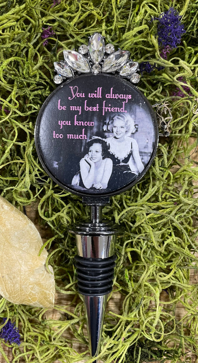 Girls Night Out Wine Stopper- My Favorite Things