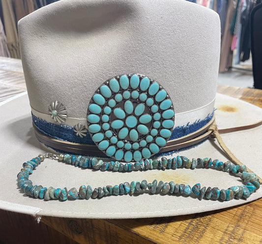 Painted Sky Turquoise Necklace