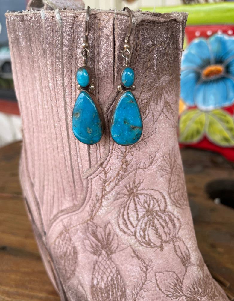 Turquoise Rain Earrings