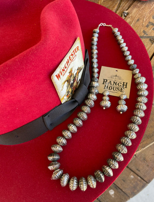 Etched Navajo Pearls