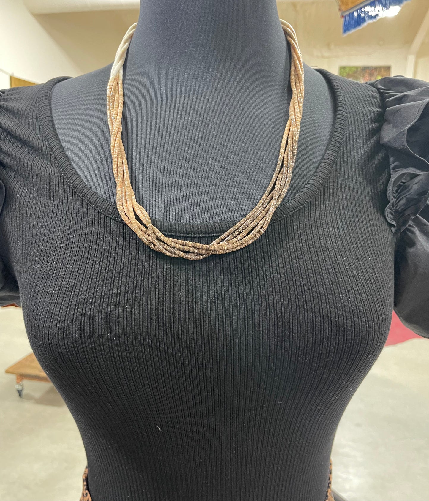 Desert Ombre' Beaded Necklace