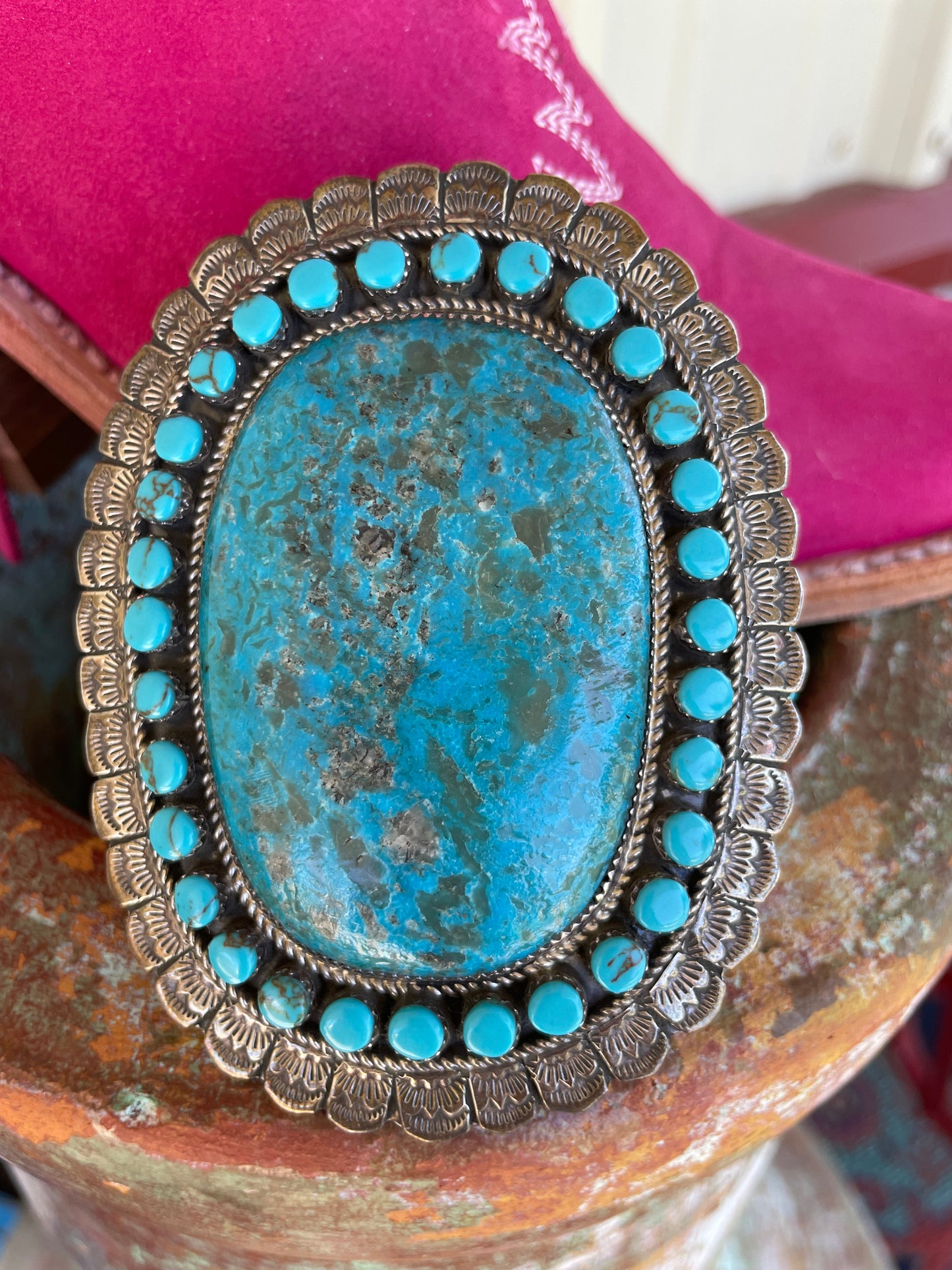 The Queen Turquoise Cuff