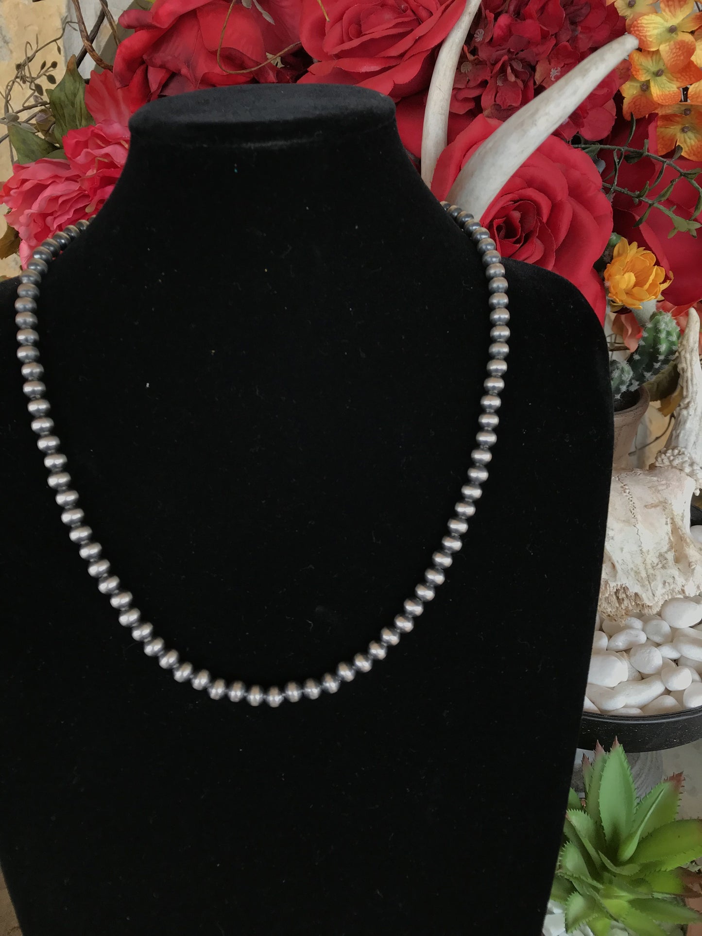 24" 7mm Pearl Necklace
