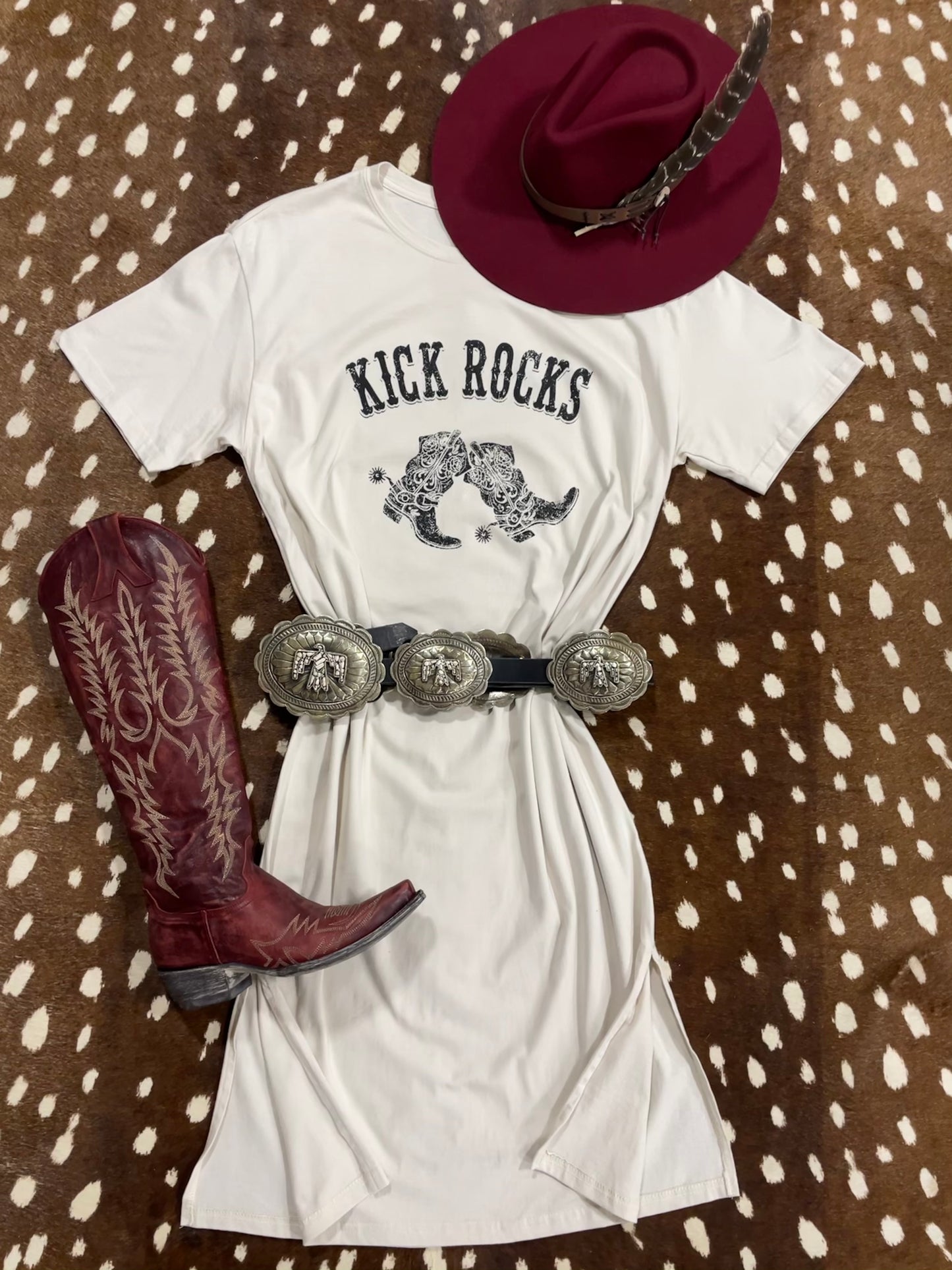 Kick Rocks T-Shirt Dress