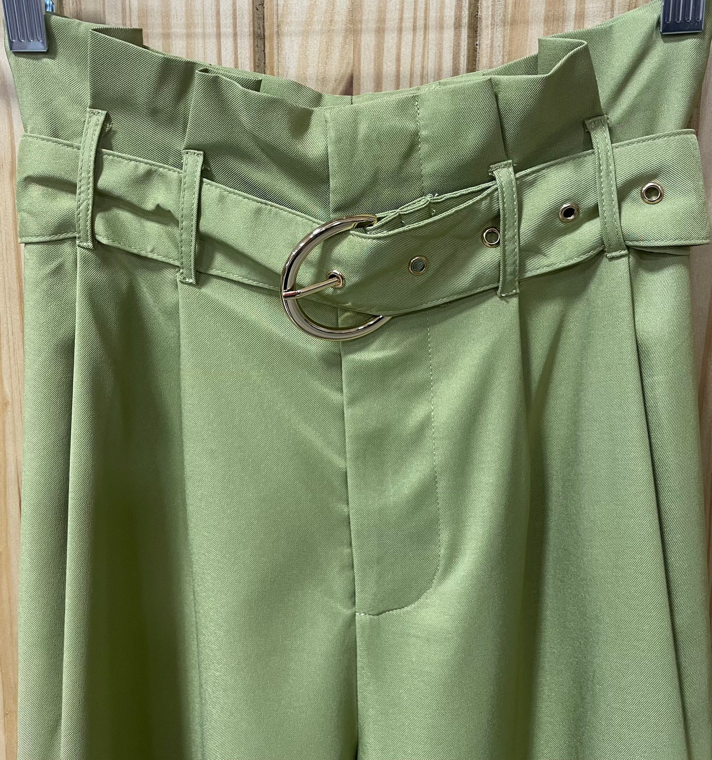 Olive Wide Leg Pants by Flying Tomato
