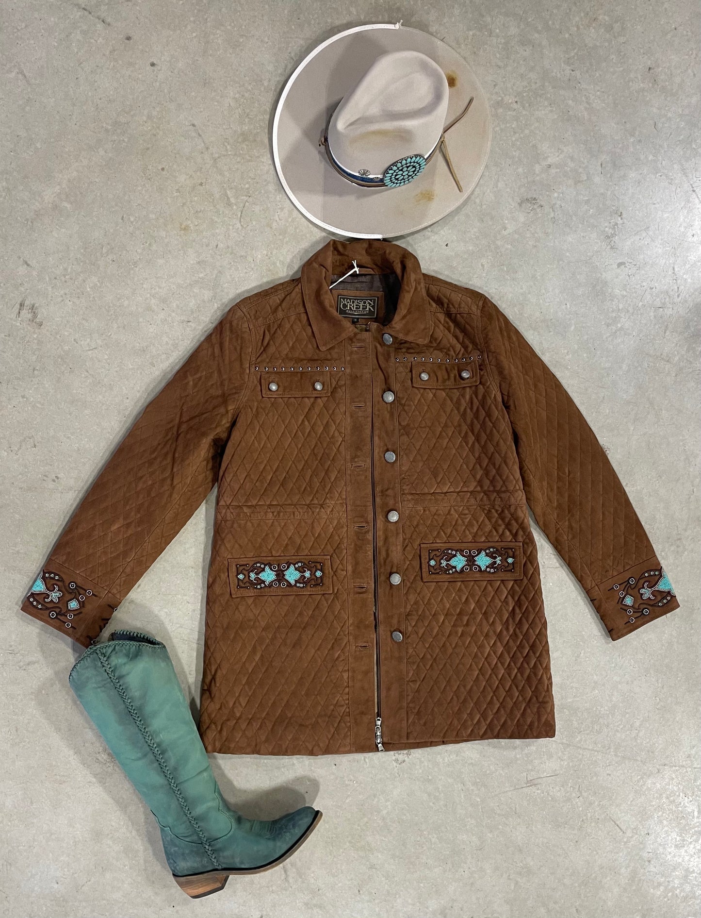 Addi Leather Jacket by Madison Creek Outfitters
