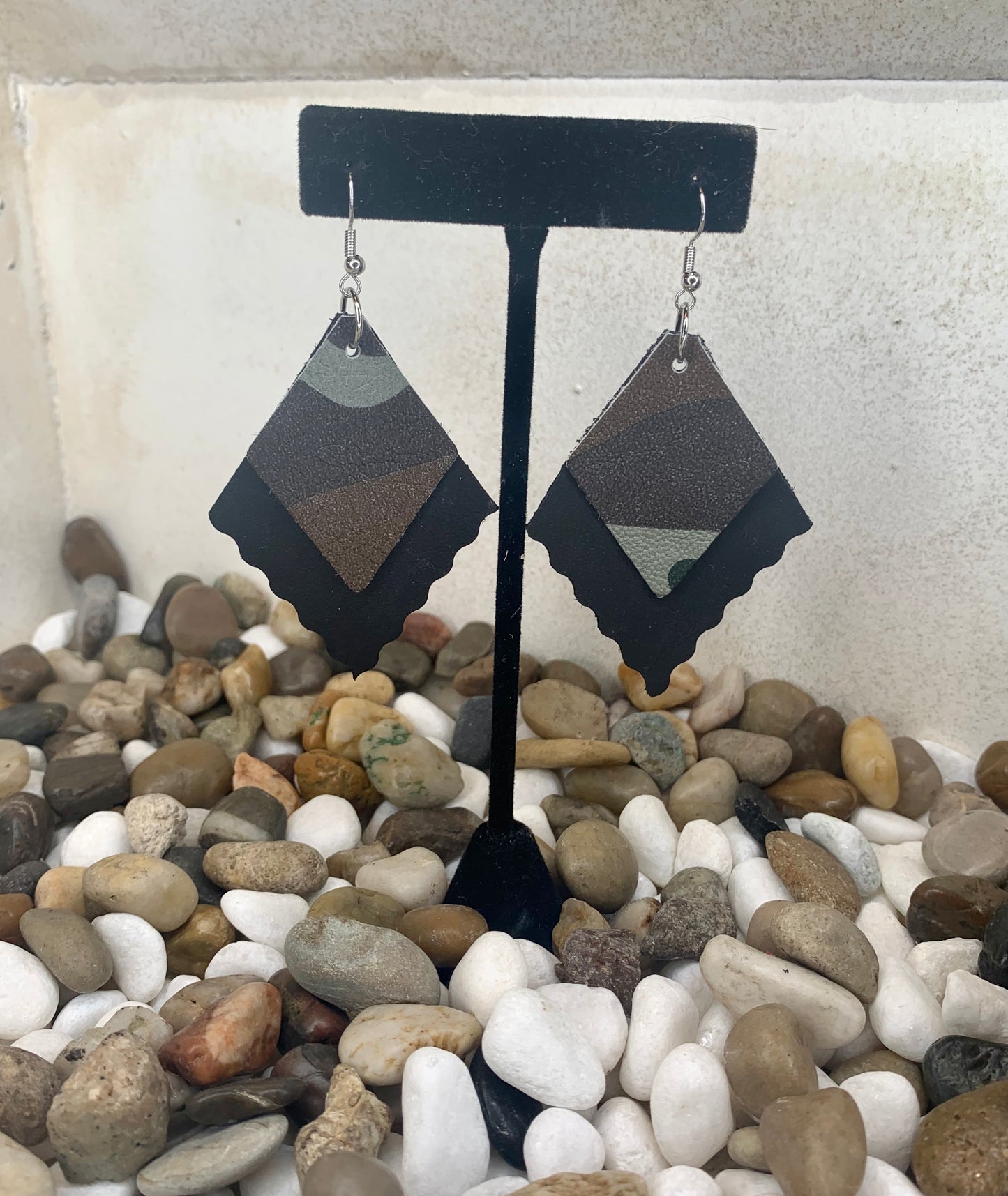 We're Incognito Leather Earrings