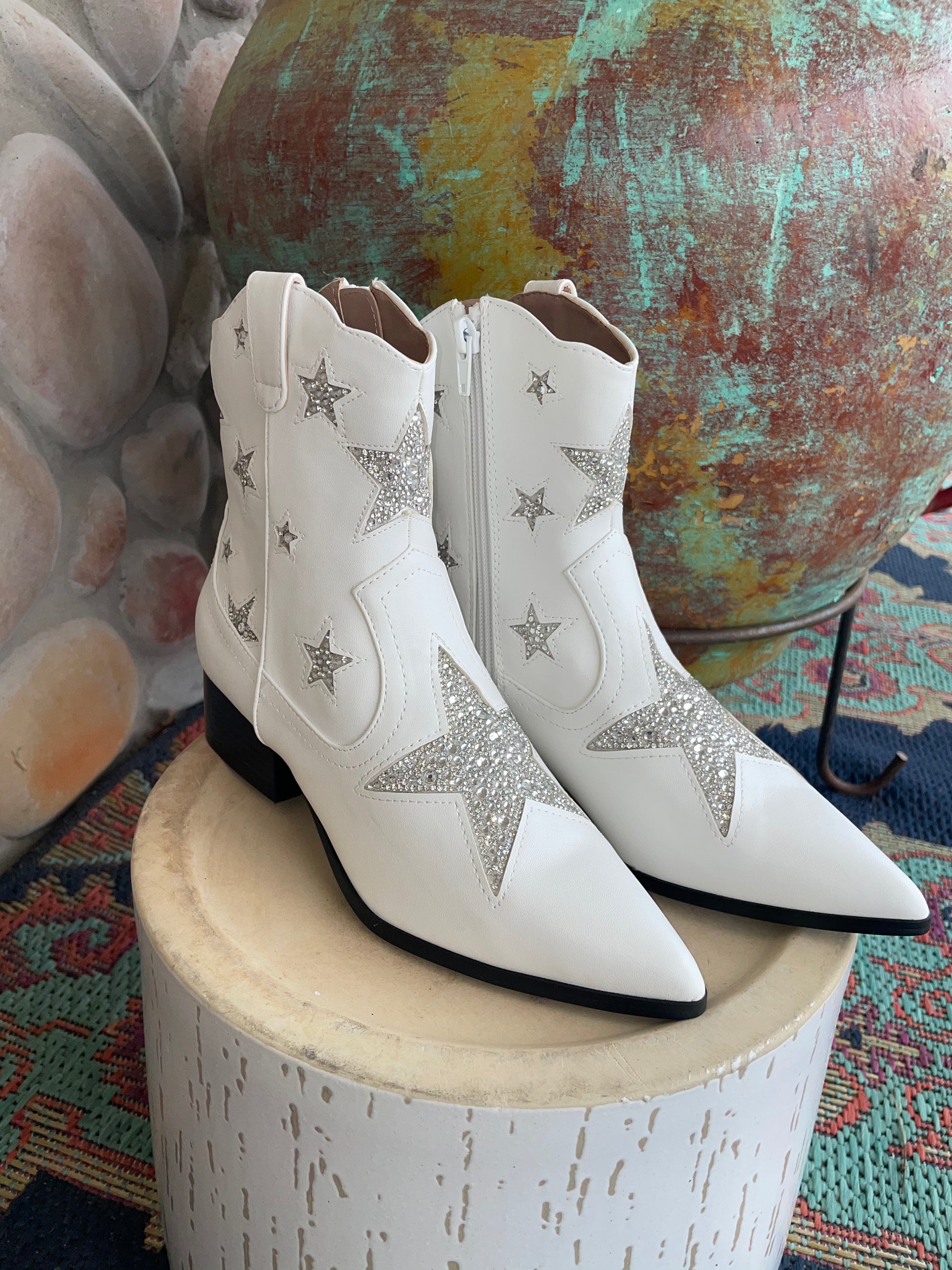 Betsey Johnson Star Of The Show Edison Boots – The Ranch House