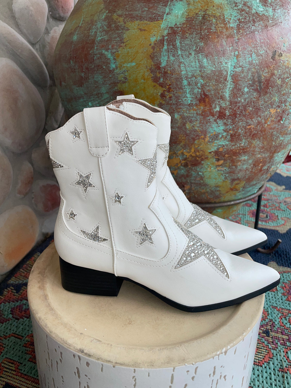 Betsey Johnson Star Of The Show Edison Boots