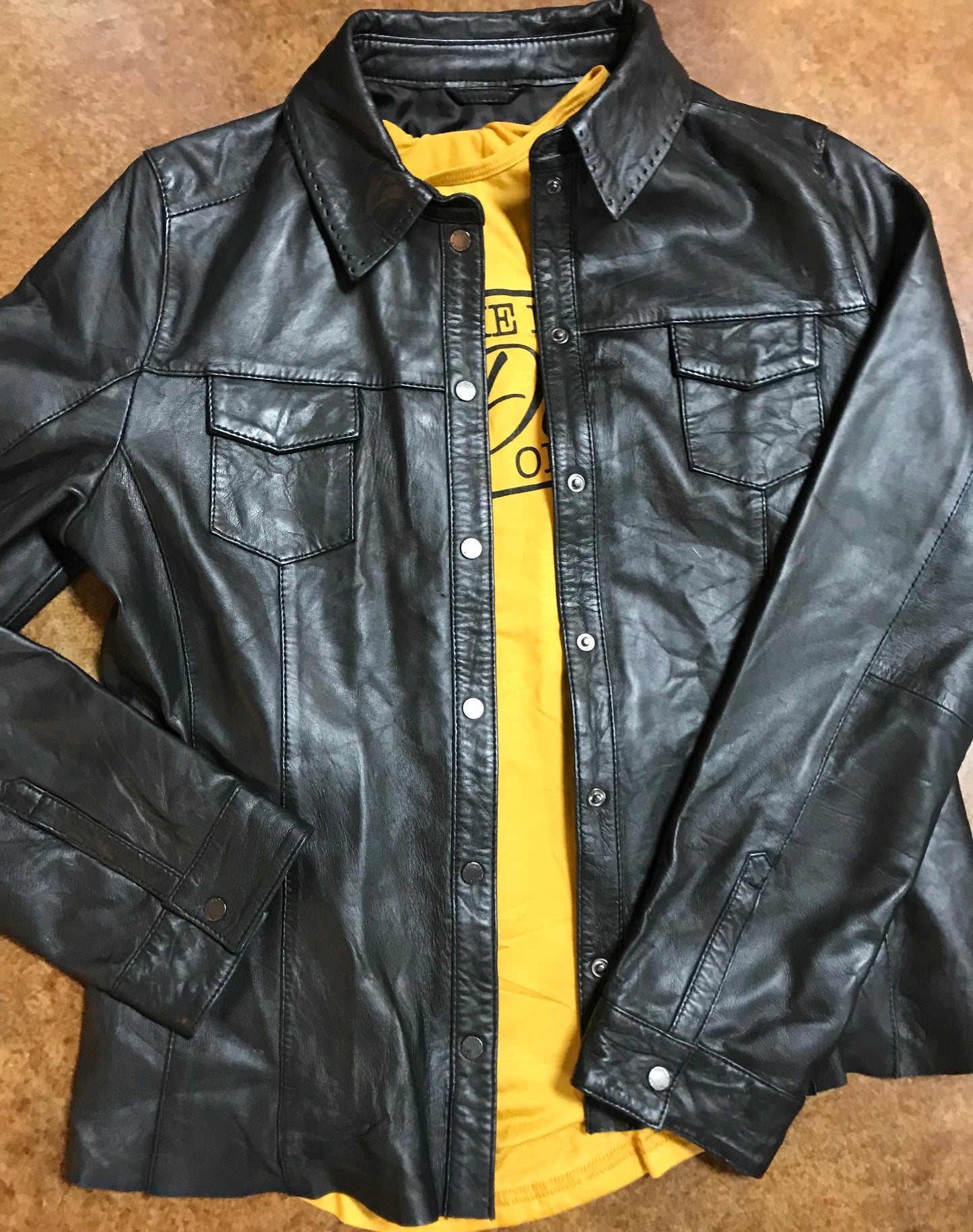 Scully Leather Snap Front Jacket