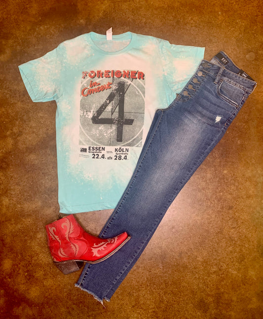 Foreigner In Concert Graphic Tee