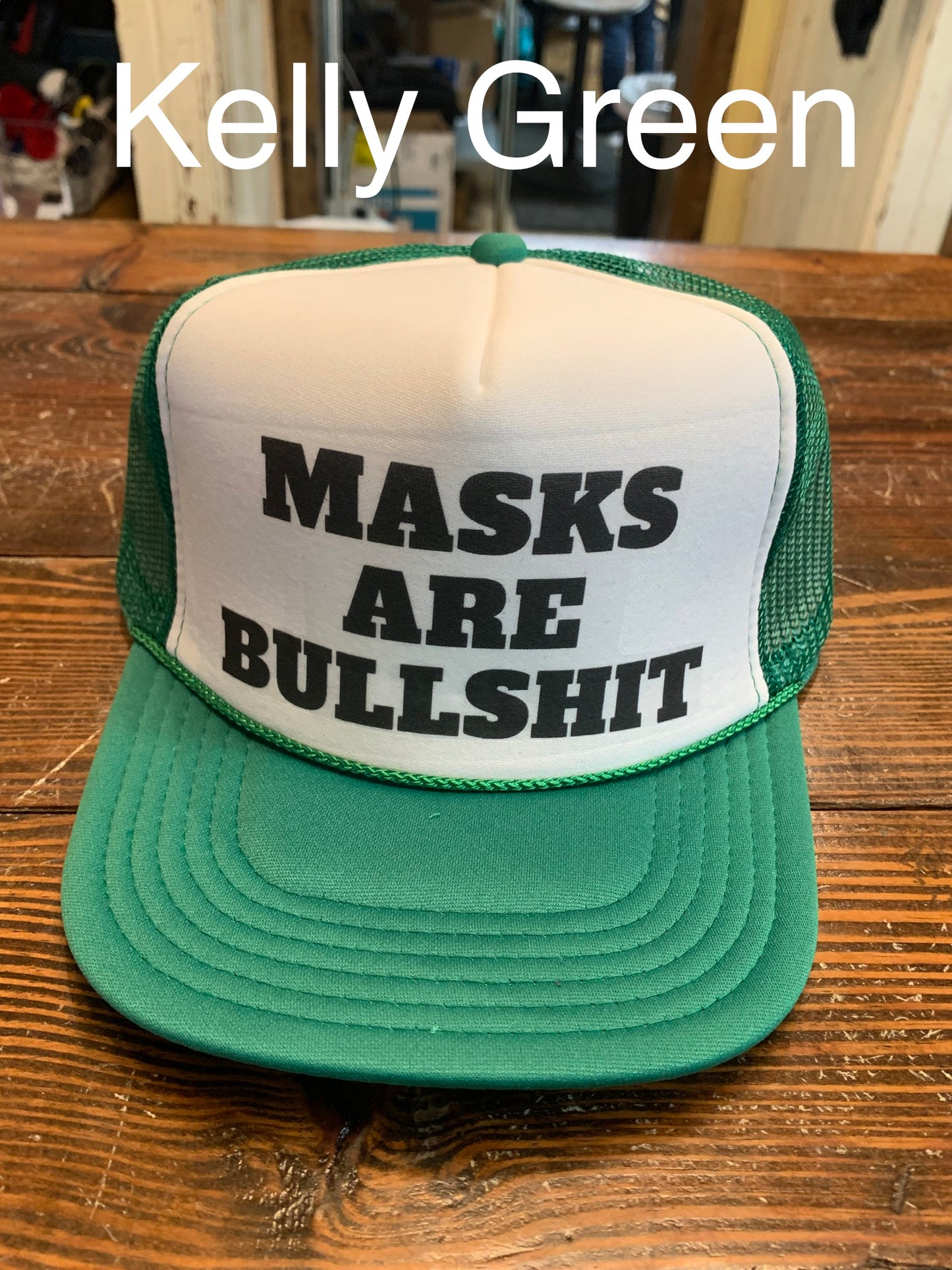 Masks Are Bullsh*t Trucker Hat