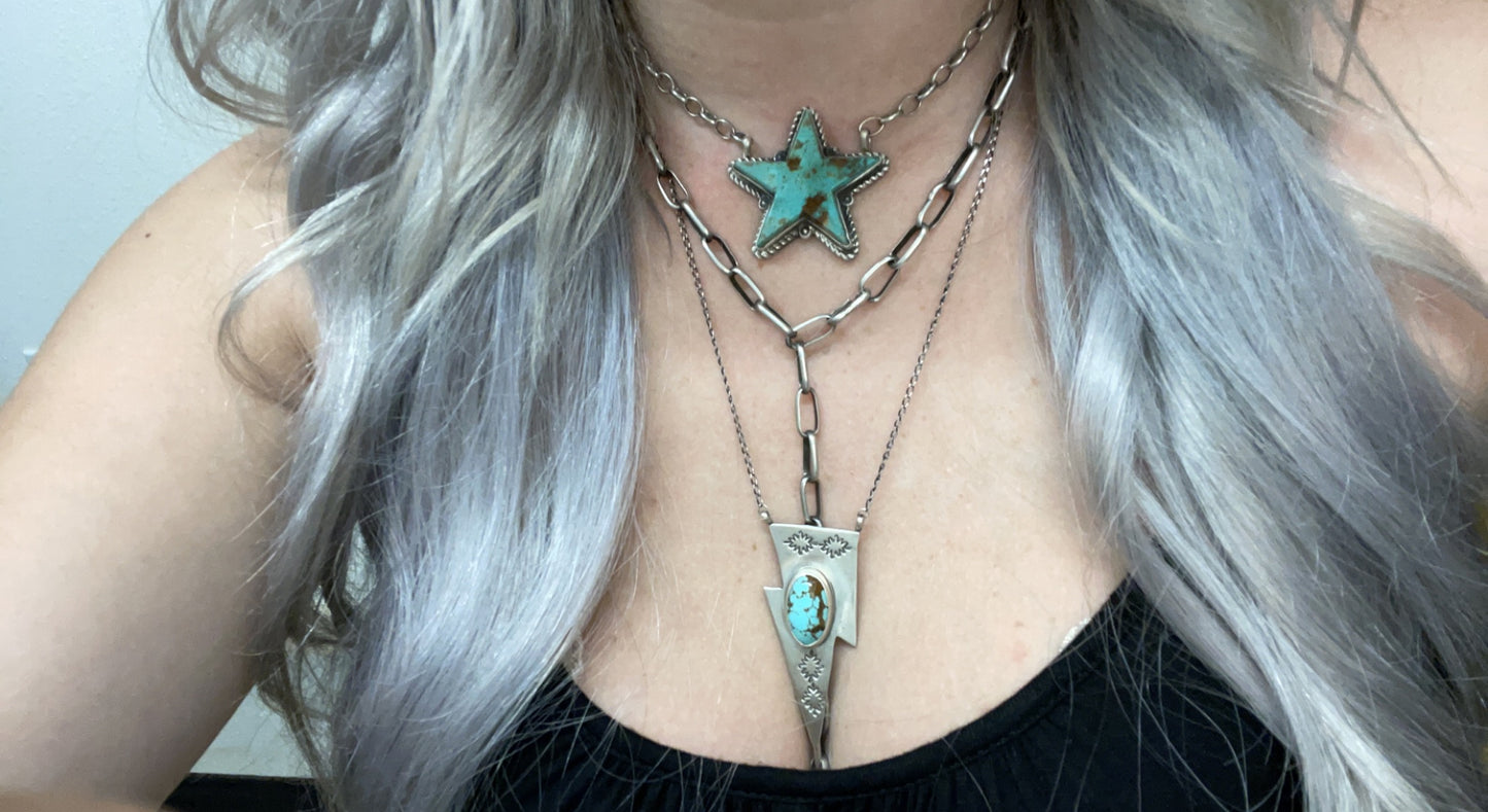 The Turquoise Star Necklace