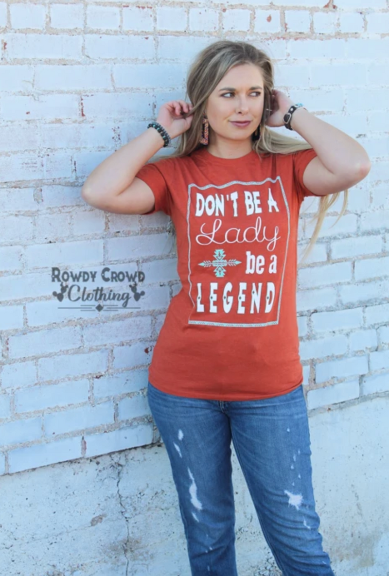 Be A Legend Graphic Tee