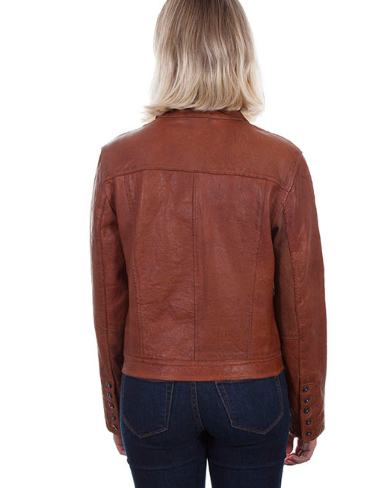 Scully Leather Brown Bomber Jacket
