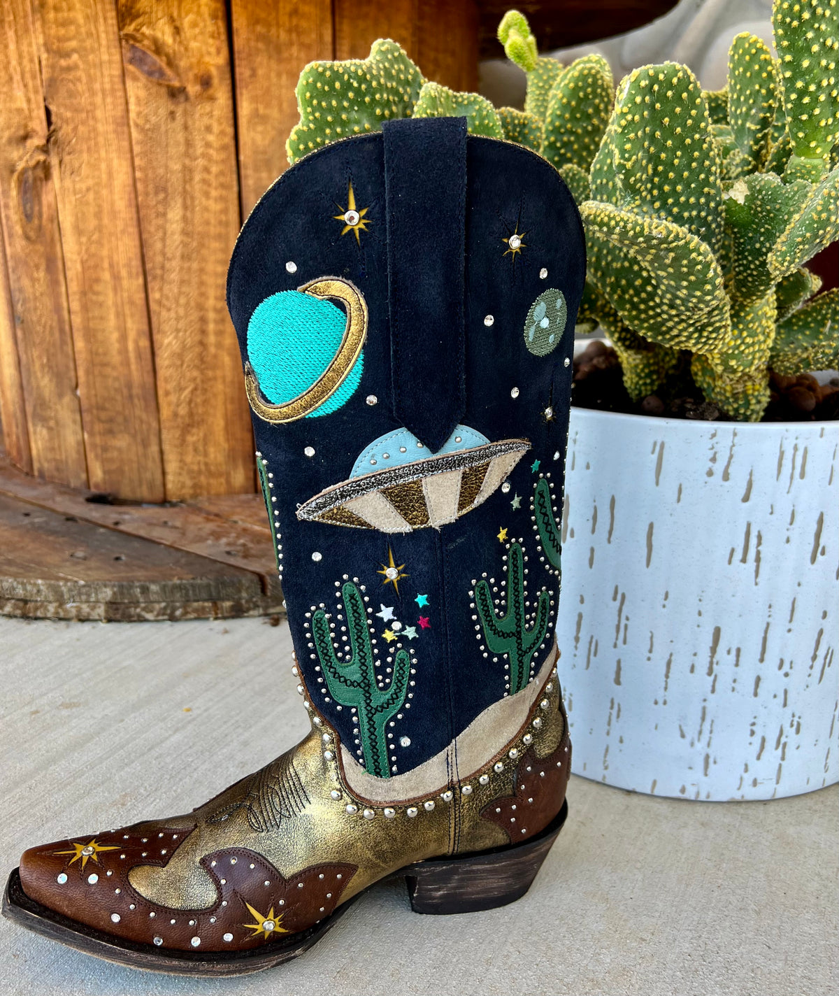 Old Gringo Out Of This World Boot