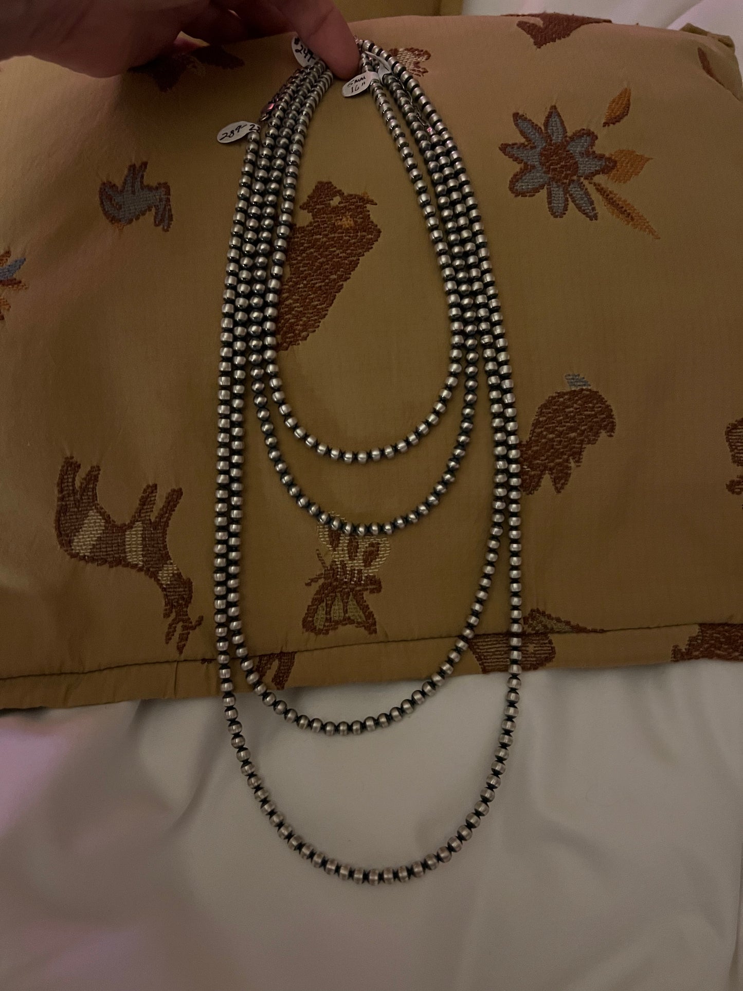 5mm Navajo Pearl Necklace Collection