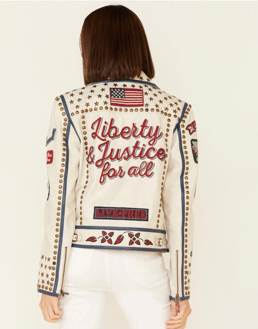 Double D Ranch-Libery & Justice For All Jacket