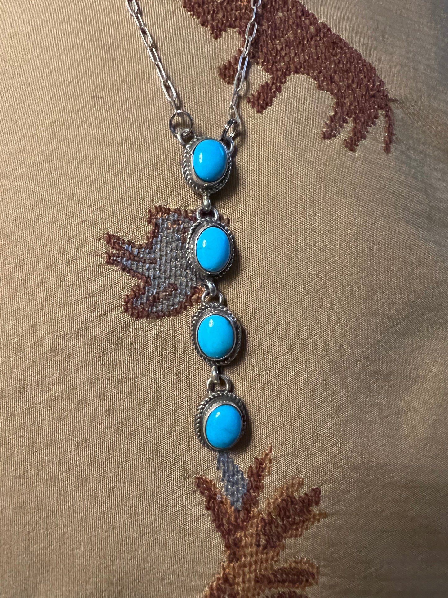 Raindrops Turquoise Necklace