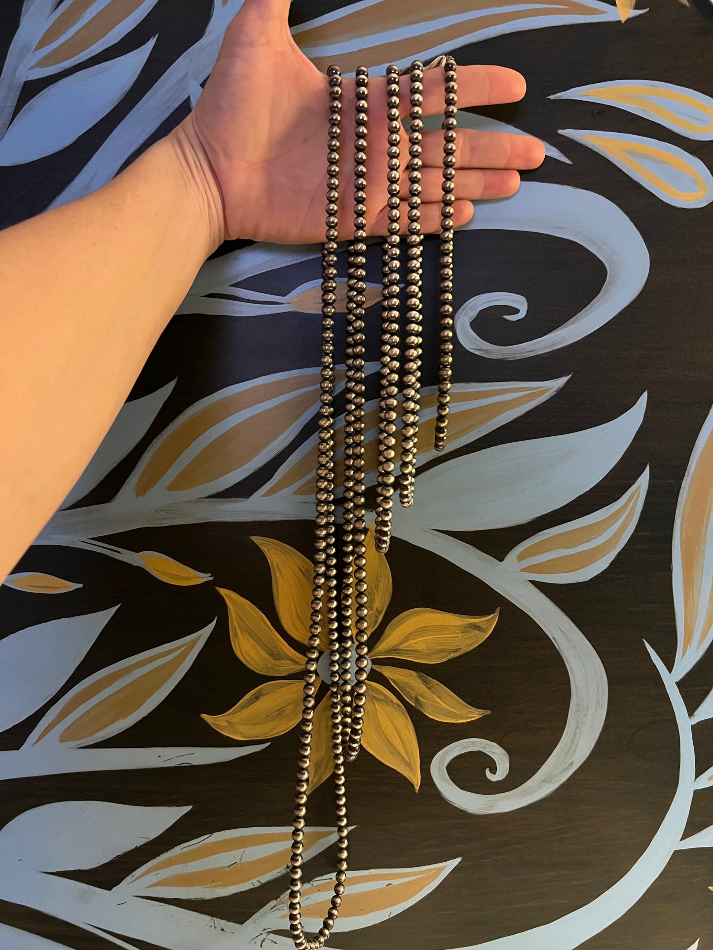 6mm Navajo Pearl Necklace Collection
